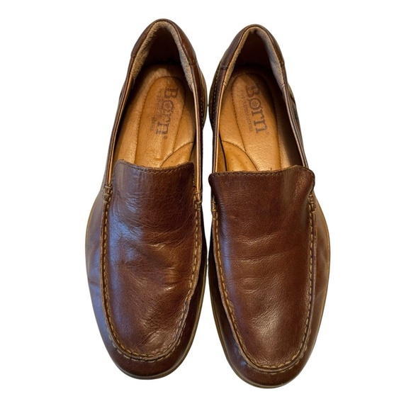 Born Watson Loafers Men\'s Brown Leather Casual Driving Shoes Slip-on Size 9 main image 11